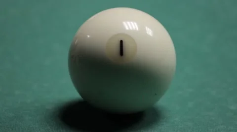 Beating billiard ball #1 動画素材 64120391
