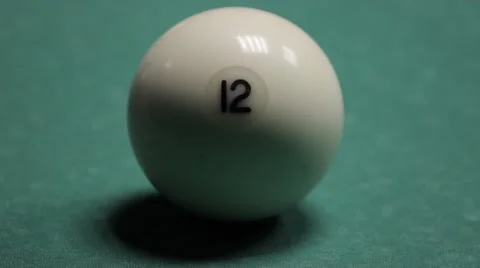 Beating billiard ball #12 動画素材 64120697