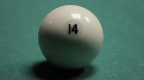 Beating billiard ball #14 動画素材 64120780
