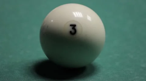 Beating billiard ball #3 動画素材 64120413