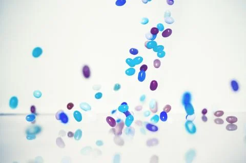 Beating capsules Stock Photos