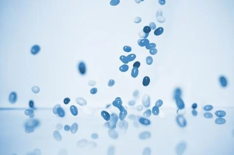 Beating capsules Stock Photos