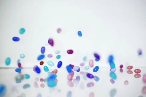 Beating capsules Stock Photos