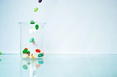 Beating capsules Stock Photos