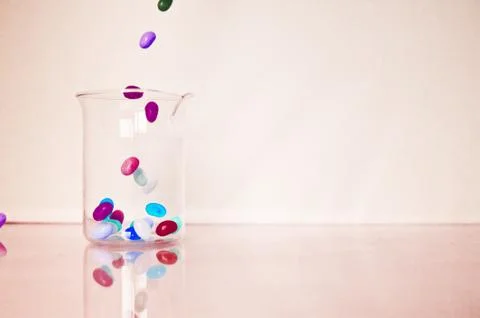 Beating capsules Stock Photos