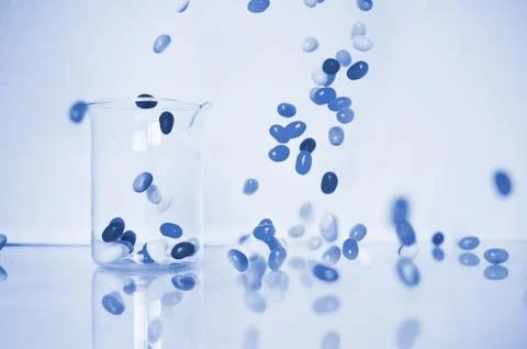 Beating capsules Stock Photos