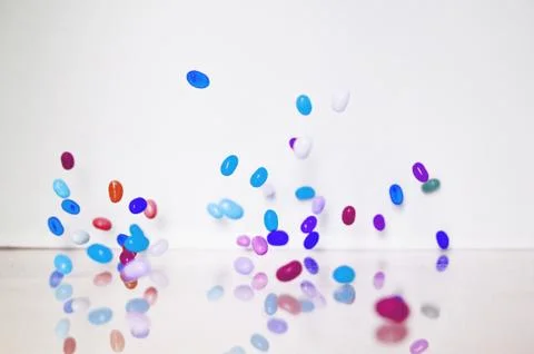 Beating capsules Stock Photos