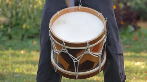 Beating of a drum Stock-Footage 8776482