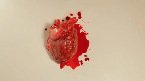 Beating Heart 02 Vídeos de archivo 347089691