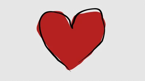 Beating heart 11 Video stock 235692613