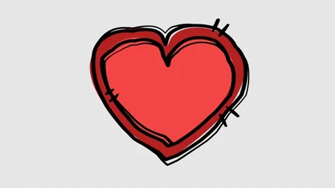 Beating heart 7 Stock Footage 235692471