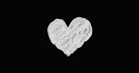 Beating Heart. Stop Motion Animation Stock Footage 125977698