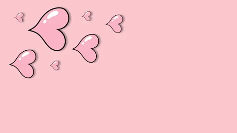 BEATING HEARTS BACKGROUND VERTRICAL Stock Footage 263954753