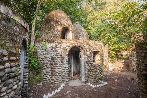 Beatles Ashram, Rishikesh Stock Photos