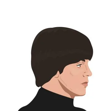 The Beatles band topic Stock Illustration