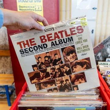 The Beatles Foto stock