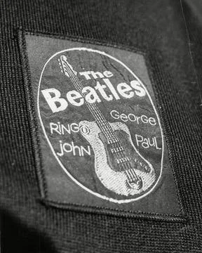 The Beatles Pop Group Patch / Badge. Stock Photos