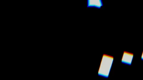 Beats And Pixels Minimal Techno Vj Loop Stock Footage 98689430