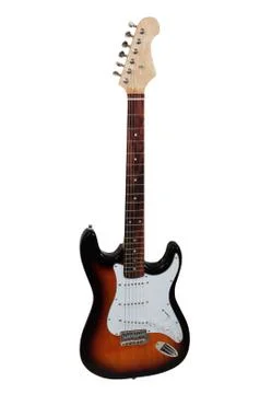 Beatuiful electric guitar Stock Photos
