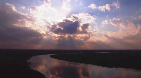 Beaufort Godrays Stock Footage 60400041