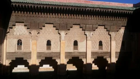 Beauiful building in Morocco Stock Photos