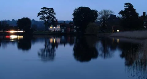 Beaulieu Lake Stock Photos