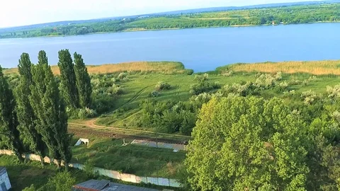 Beauriful lake 1 Vídeos de archivo 90143403