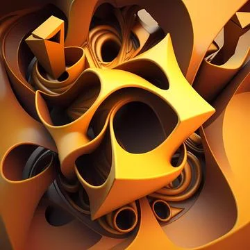 Beautiful 3d background for art design Stock Illustration