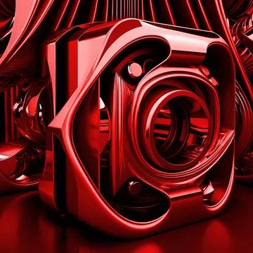 Beautiful 3d background for art design Stock Illustration