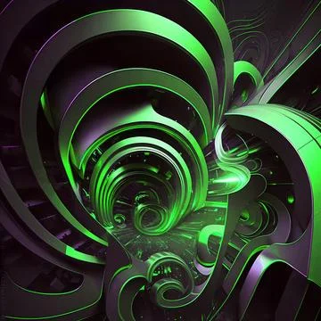 Beautiful 3d background for art design Stock Illustration