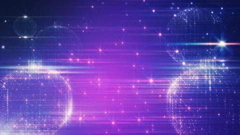 Beautiful 3d rendering of Christmas and New Year Ornaments on a pink Backgrou Stock Illustration