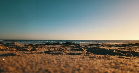 Beautiful 4K tropical beach - ocean waves crashing Stock Footage 120720162