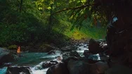 A Beautiful 4K Uhd Seamless Video Loop / Cinemagraph Of The Arenal Stock Footage
