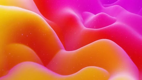 Beautiful abstract 3D surface with glitter sparkles, extruded or displaced waves Stock Footage 137504137