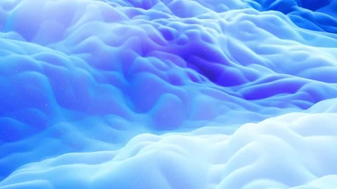 Beautiful abstract 3D surface with glitter sparkles, abstract 3d waves run on Stock Footage 148508664