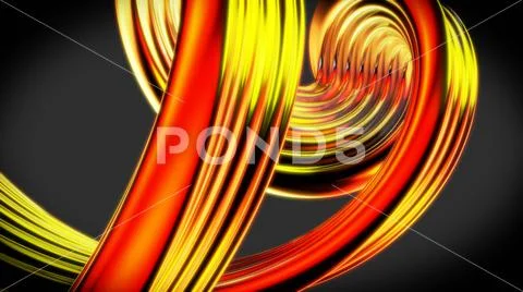 Beautiful abstract background - 3D Illustration Stock Illustration