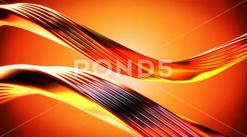 Beautiful abstract background - 3D Illustration Stock Illustration