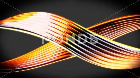 Beautiful abstract background - 3D Illustration Stock Illustration