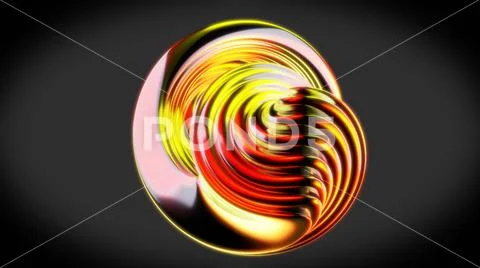 Beautiful abstract background - 3D Illustration Stock Illustration