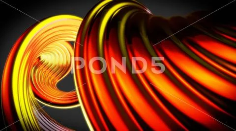 Beautiful abstract background - 3D Illustration Stock Illustration