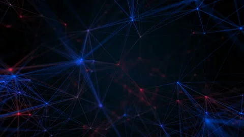 Beautiful abstract background. Colorful plexus. The concept of a holiday. Stock-Footage 103093401