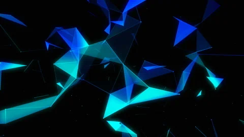 Beautiful abstract background. Colorful plexus. The concept of a holiday. Video stock 127643284