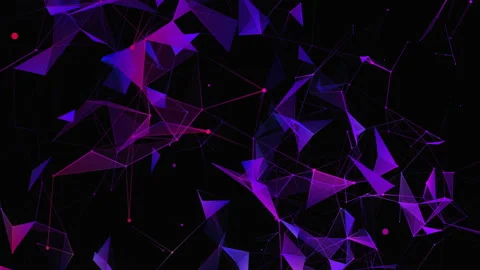 Beautiful abstract background. Colorful plexus. 4k Stock Footage 234991896