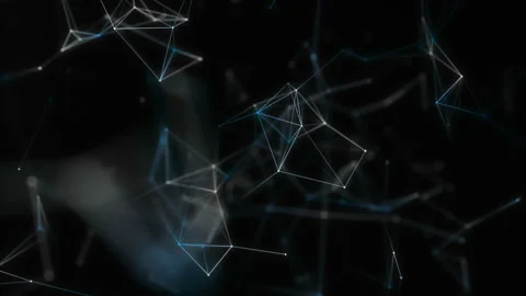 Beautiful abstract background. Colorful plexus.Loop animations. 4k Stock Footage 127418266