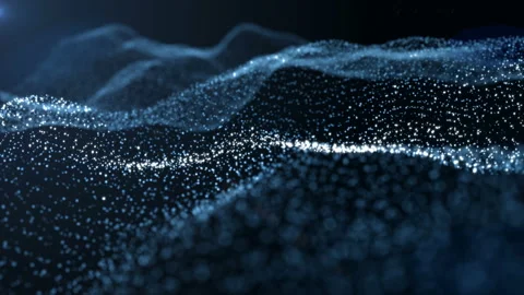 Beautiful abstract background in the form of dots, bokeh. Stock Footage 107855002