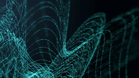 Beautiful abstract background in the form of dots, bokeh. Stock Footage 108138144