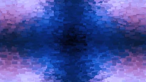 Beautiful abstract background as kaleidoscope with rectangular pieces 3d Stock Photos