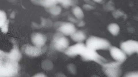 Beautiful abstract background with light spots and bokeh on a gray wall. Stock Footage 203931956