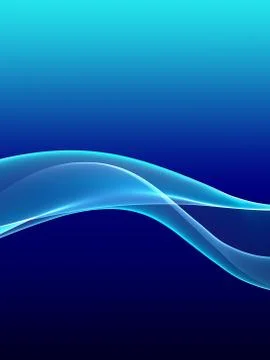 Beautiful abstract background with manysoft flame wave lines 스톡 일러스트