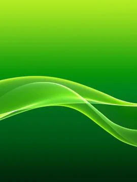Beautiful abstract background with manysoft flame wave lines Stock Illustration